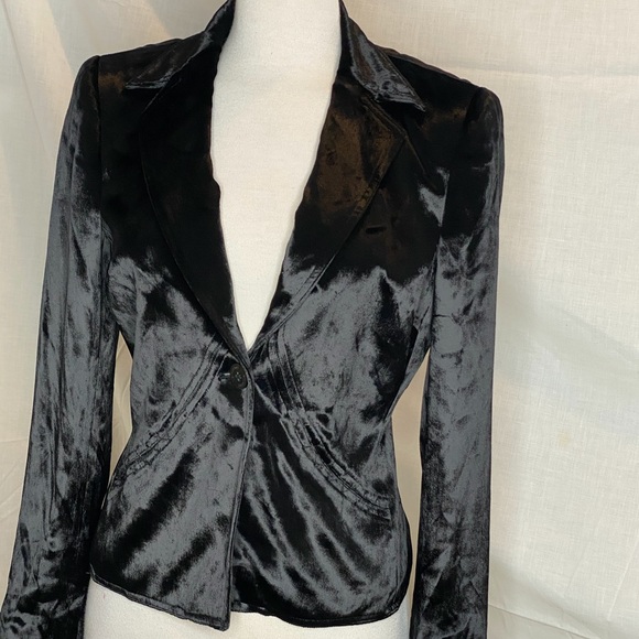 Emanuel Ungaro velvet jacket size 4 - Picture 2 of 6
